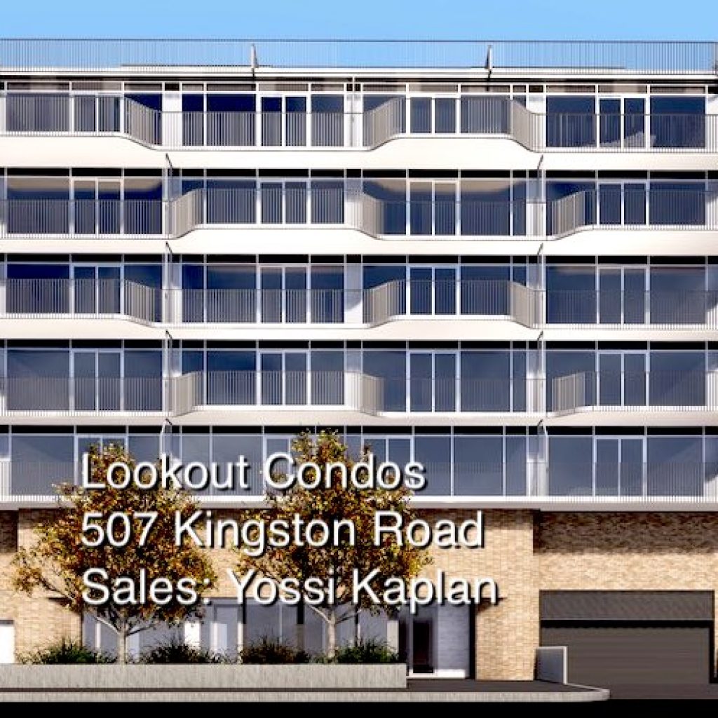 507 Kingston Road - Lookout Condos - Sales Yossi Kaplan - Building Render